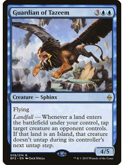 Magic: The Gathering Guardian of Tazeem (078) Lightly Played