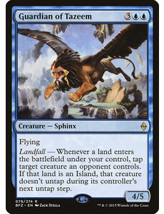 Magic: The Gathering Guardian of Tazeem (078) Moderately Played