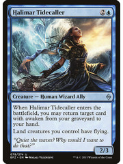 Magic: The Gathering Halimar Tidecaller (079) Moderately Played