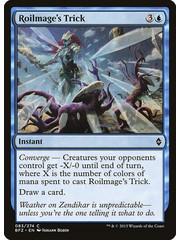 Magic: The Gathering Roilmage's Trick (083) Lightly Played Foil