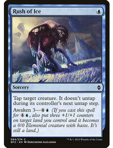 Magic: The Gathering Rush of Ice (084) Moderately Played