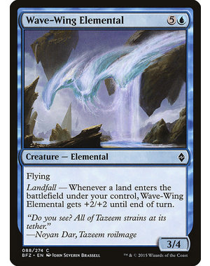 Magic: The Gathering Wave-Wing Elemental (088) Moderately Played Foil