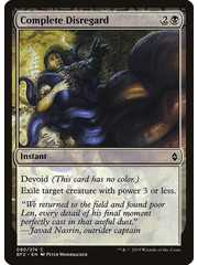 Magic: The Gathering Complete Disregard (090) Moderately Played