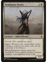 Magic: The Gathering Dominator Drone (092) Moderately Played