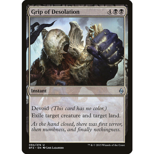 Magic: The Gathering Grip of Desolation (094) Lightly Played