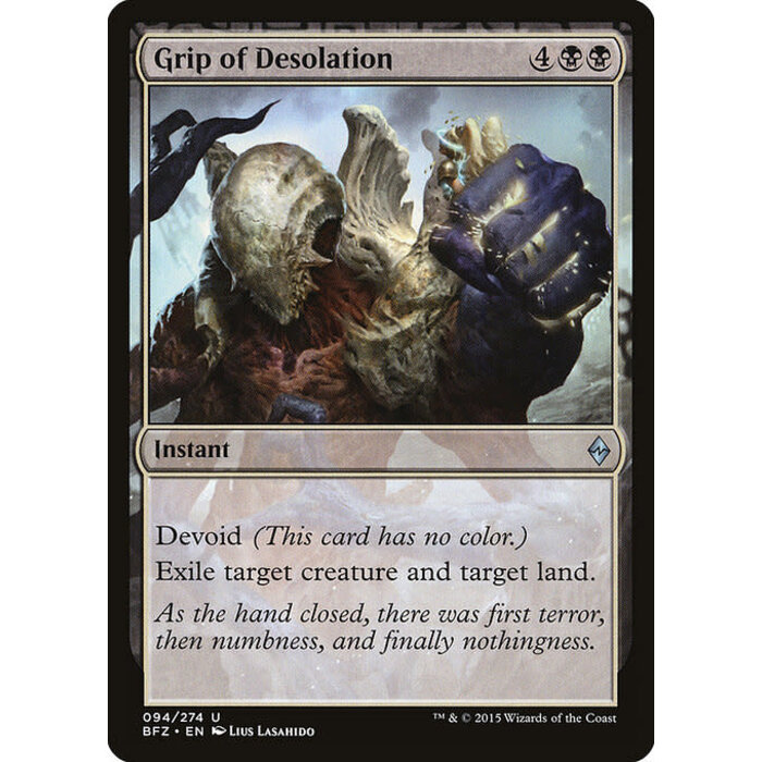 Magic: The Gathering Grip of Desolation (094) Lightly Played