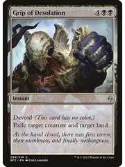 Magic: The Gathering Grip of Desolation (094) Lightly Played Foil