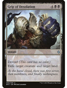 Magic: The Gathering Grip of Desolation (094) Lightly Played Foil