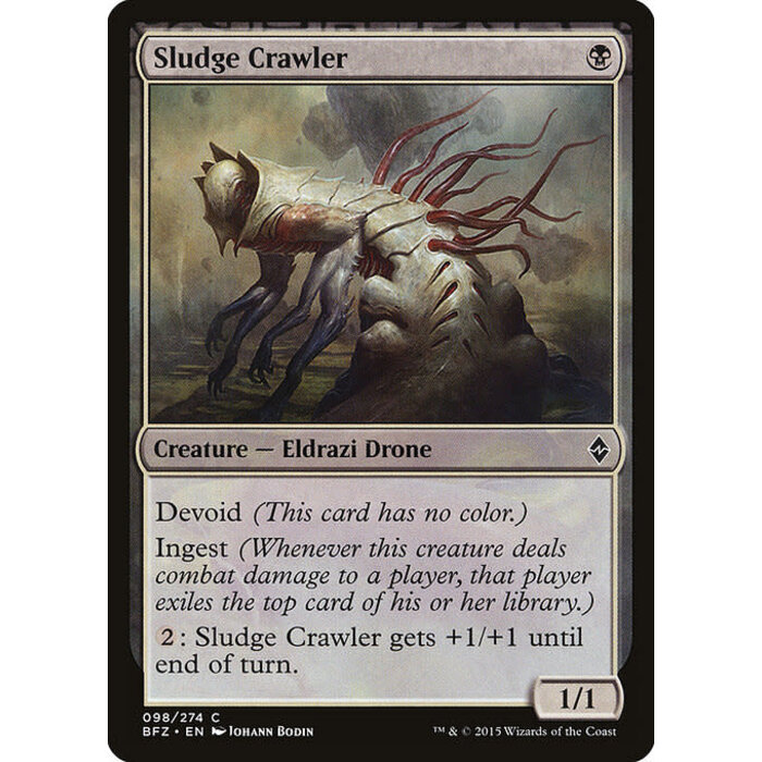 Magic: The Gathering Sludge Crawler (098) Lightly Played