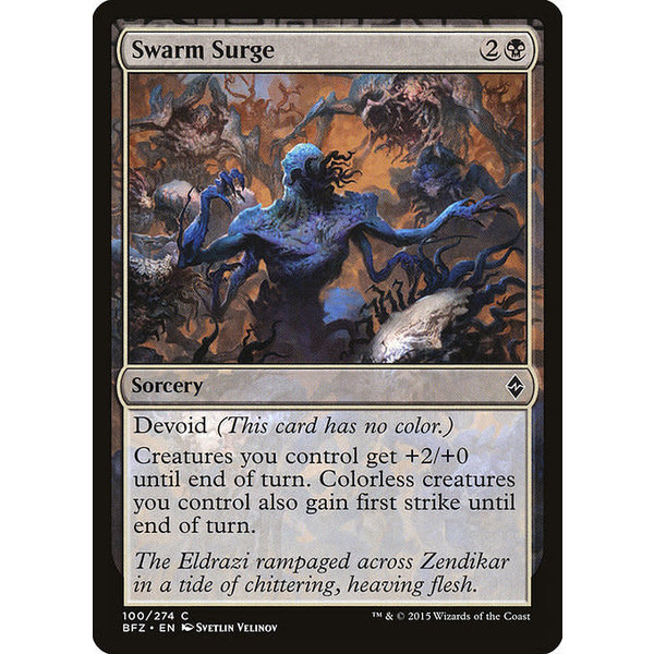 Magic: The Gathering Swarm Surge (100) Lightly Played Foil