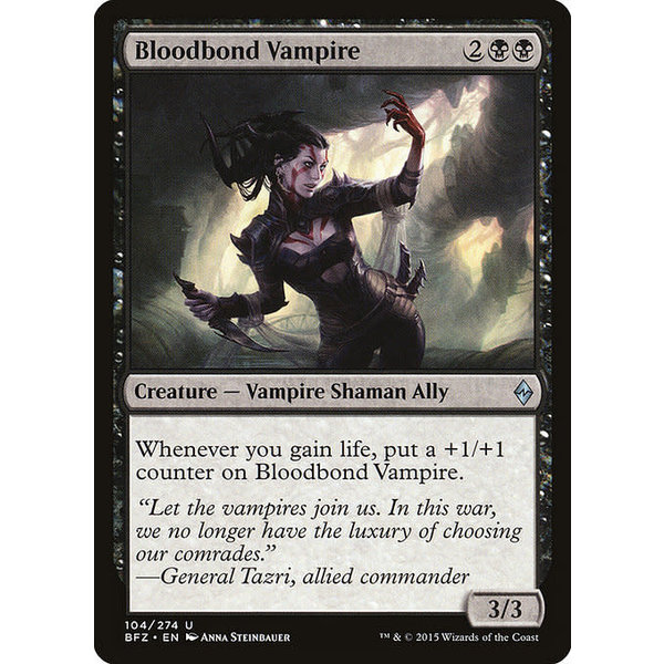 Magic: The Gathering Bloodbond Vampire (104) Lightly Played