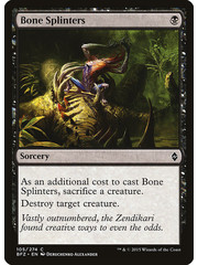 Magic: The Gathering Bone Splinters (105) Lightly Played