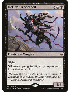 Magic: The Gathering Defiant Bloodlord (107) Lightly Played