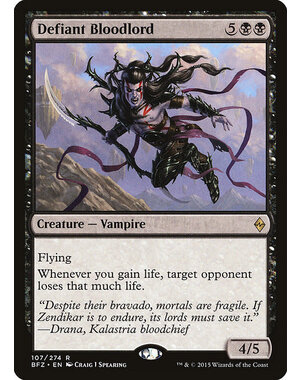 Magic: The Gathering Defiant Bloodlord (107) Moderately Played