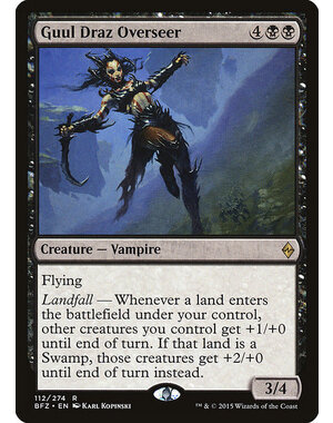 Magic: The Gathering Guul Draz Overseer (112) Lightly Played Foil