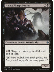 Magic: The Gathering Hagra Sharpshooter (113) Moderately Played Foil
