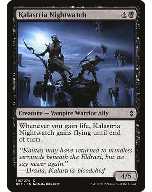 Magic: The Gathering Kalastria Nightwatch (115) Moderately Played Foil