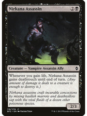 Magic: The Gathering Nirkana Assassin (118) Damaged
