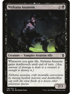 Magic: The Gathering Nirkana Assassin (118) Lightly Played