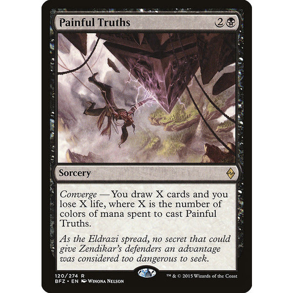 Magic: The Gathering Painful Truths (120) Moderately Played