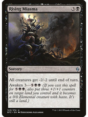 Magic: The Gathering Rising Miasma (122) Damaged