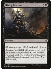 Magic: The Gathering Rising Miasma (122) Lightly Played Foil