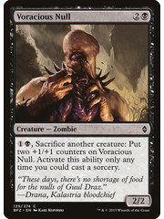 Magic: The Gathering Voracious Null (125) Moderately Played