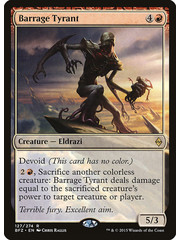 Magic: The Gathering Barrage Tyrant (127) Moderately Played