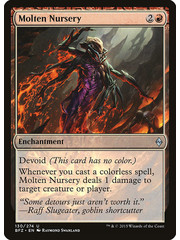 Magic: The Gathering Molten Nursery (130) Lightly Played