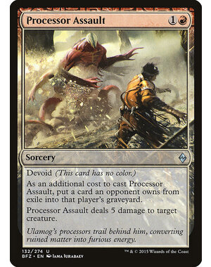 Magic: The Gathering Processor Assault (132) Moderately Played