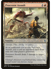 Magic: The Gathering Processor Assault (132) Moderately Played Foil
