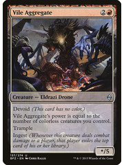 Magic: The Gathering Vile Aggregate (137) Moderately Played