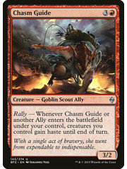 Magic: The Gathering Chasm Guide (143) Lightly Played