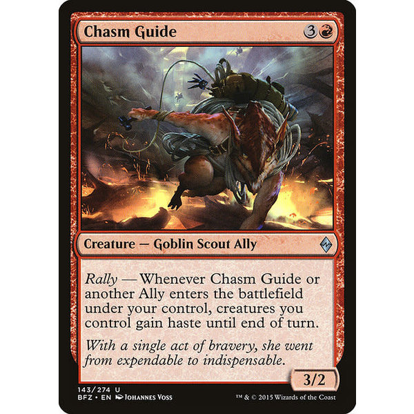 Magic: The Gathering Chasm Guide (143) Lightly Played