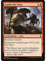 Magic: The Gathering Goblin War Paint (146) Damaged
