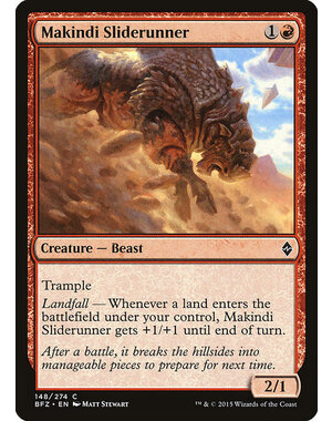 Magic: The Gathering Makindi Sliderunner (148) Moderately Played Foil