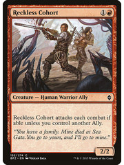 Magic: The Gathering Reckless Cohort (152) Moderately Played