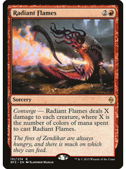 Magic: The Gathering Radiant Flames (151) Moderately Played