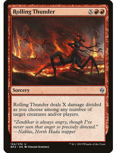 Magic: The Gathering Rolling Thunder (154) Lightly Played