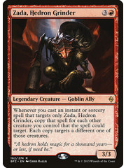 Magic: The Gathering Zada, Hedron Grinder (162) Damaged