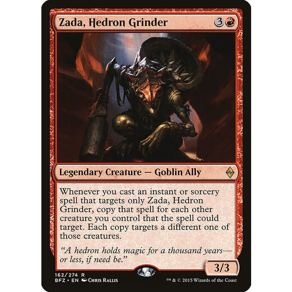 Magic: The Gathering Zada, Hedron Grinder (162) Damaged