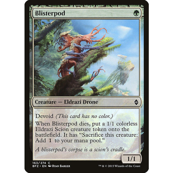 Magic: The Gathering Blisterpod (163) Lightly Played