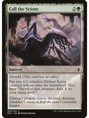 Magic: The Gathering Call the Scions (165) Moderately Played Foil