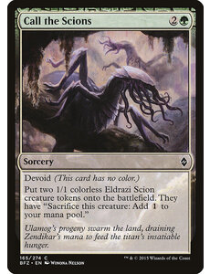 Magic: The Gathering Call the Scions (165) Moderately Played Foil