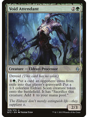 Magic: The Gathering Void Attendant (169) Moderately Played