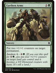 Magic: The Gathering Earthen Arms (172) Lightly Played Foil