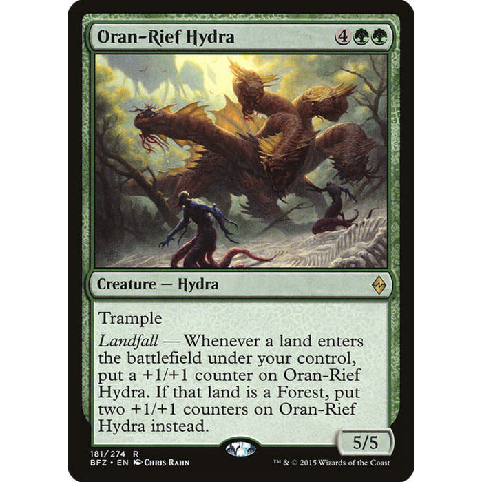 Magic: The Gathering Oran-Rief Hydra (181) Moderately Played