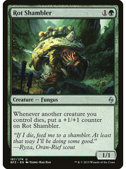 Magic: The Gathering Rot Shambler (187) Moderately Played