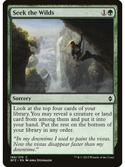 Magic: The Gathering Seek the Wilds (189) Moderately Played