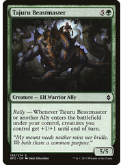Magic: The Gathering Tajuru Beastmaster (193) Moderately Played Foil